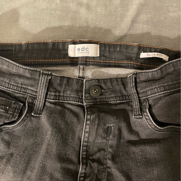 Black slim fit jeans - Picture 1 of 4